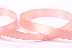 Лента атласная 12 мм ( 1/2 ") "Gamma" №108 персиковый 33 метра