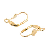 " Zlatka" Швензы FMK- H01 16 х 9 мм 2 шт 04 под золото