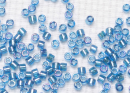 Бисер Япония MIYUKI Delica цилиндр 10/0 5 г DBM-0177 аквамарин прозрачный радужный