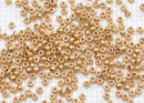 Бисер Чехия круглый 10/0 500г 18581 терра металлик золотой